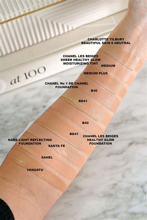 beige by chanel|Chanel les beiges colour chart.